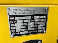 2024 rte 6739 - diesel generator 50 kva - afbeelding 5 van  21