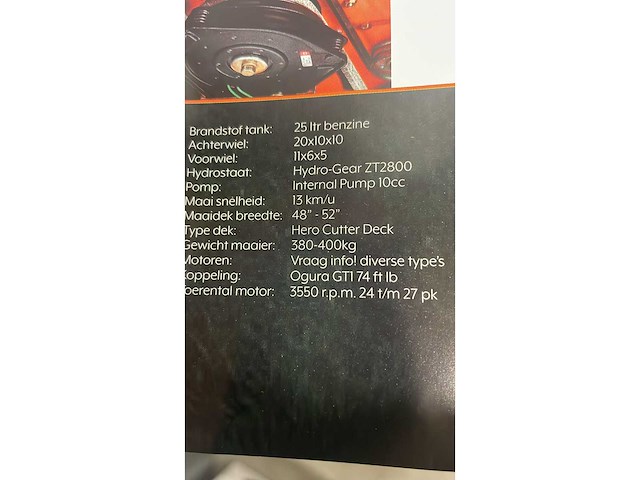 2024 scag zero turn freedom z 48 zitmaaier - afbeelding 3 van  11