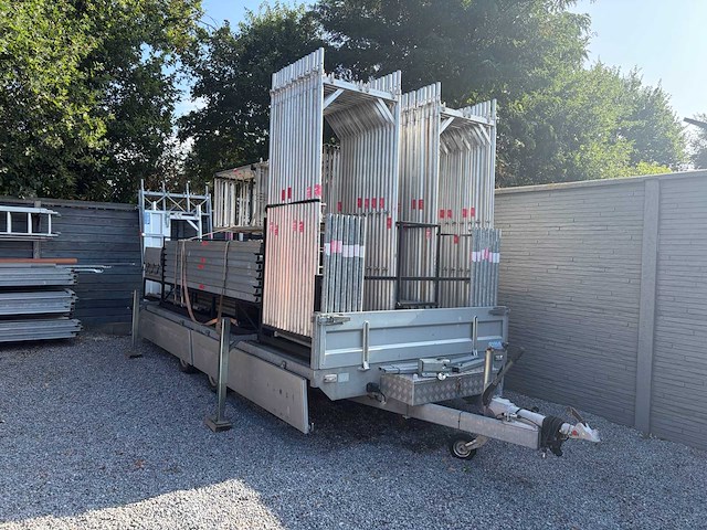 2024 self made stellingbouw stelling aanhangwagen - afbeelding 1 van  13