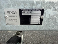 2024 ta-no aanhangwagen *mtm 3000kg* - afbeelding 9 van  18