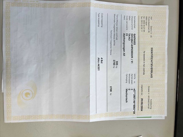 2024 ta-no bob aanhangwagen - afbeelding 4 van  22