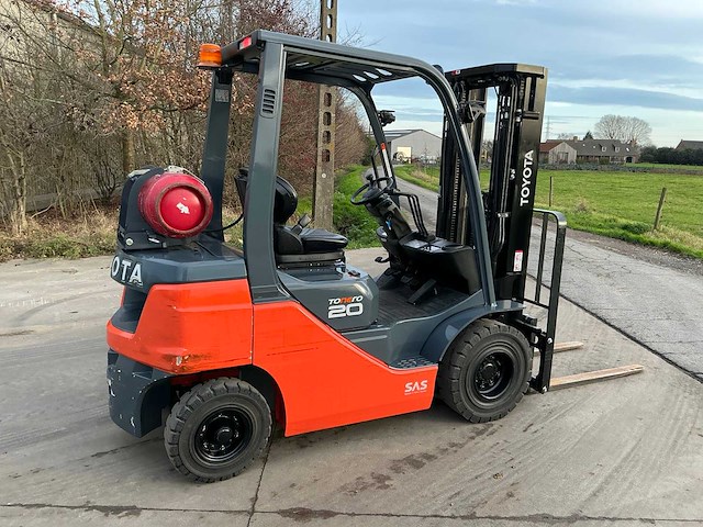 2024 toyota 22-fgf20 vorkheftruck - afbeelding 3 van  54