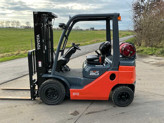 2024 toyota 22-fgf20 vorkheftruck - afbeelding 8 van  54