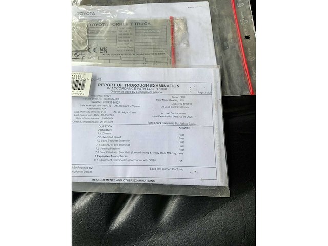 2024 toyota 22-fgf20 vorkheftruck - afbeelding 49 van  54