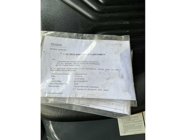 2024 toyota 22-fgf20 vorkheftruck - afbeelding 50 van  54