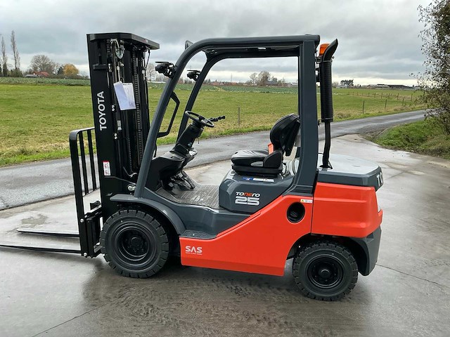 2024 toyota 52-8fdf25 vorkheftruck - afbeelding 9 van  45