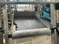 2024 tubesca 1x5 opvouwbare uitschuifbare bordesladder - afbeelding 3 van  7