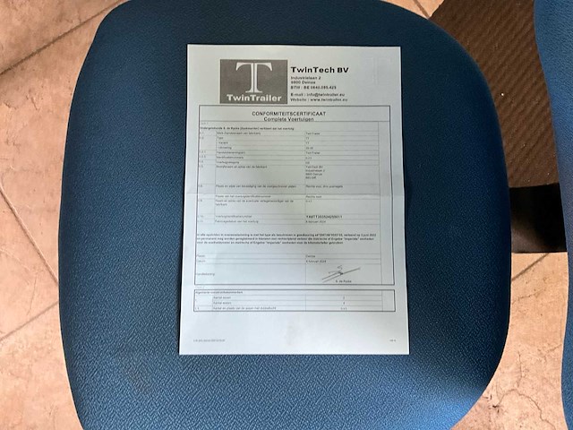 2024 twintrailer tt aanhangwagen - afbeelding 29 van  32