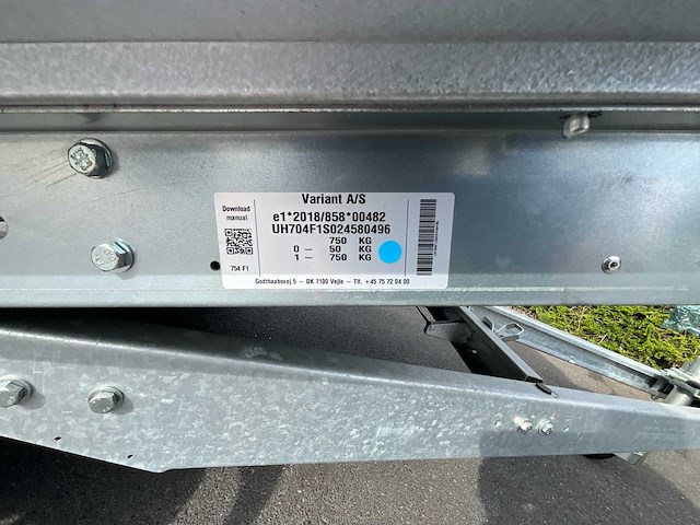 2024 variant kipdissel aanhangwagen - afbeelding 5 van  12