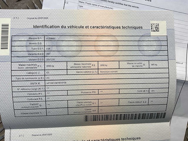 2024 vlemmix 35v1335 machinetrailer - afbeelding 17 van  17