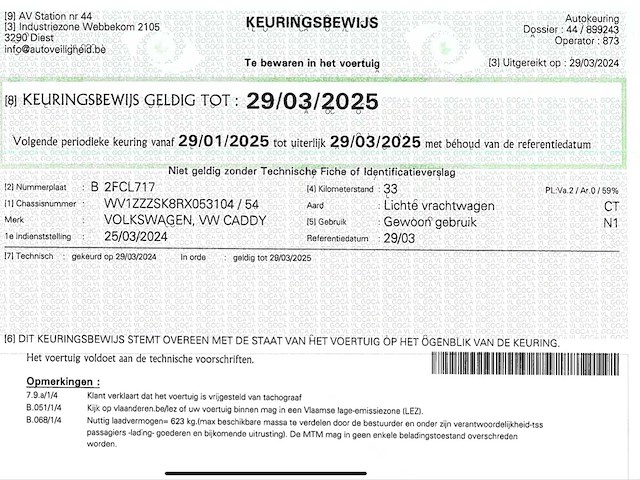 2024 vw caddy lichte vracht - 54000km - afbeelding 36 van  48