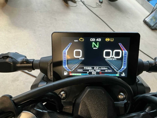 2024 zontes gk sport scafe 350 motorfiets - afbeelding 3 van  14