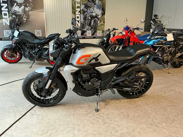 2024 zontes gk sport scafe 350 motorfiets - afbeelding 1 van  14