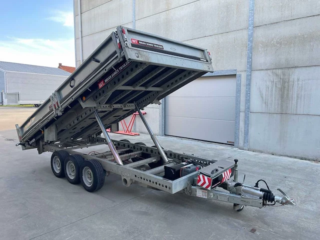 2025 brian james trailer 3 kant kipper t-03-t aanhangwagen - afbeelding 23 van  28