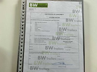 2025 bw trailers pony aanhangwagen *ongebruikt/garantie* - afbeelding 7 van  15
