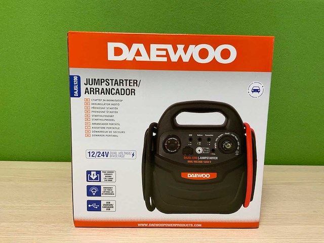 2025 daewoo dajsl120 jumpstarter 12/24v - afbeelding 8 van  10