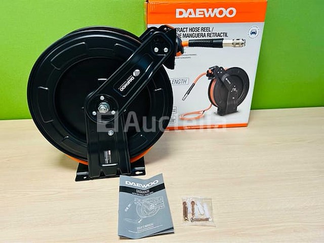 2025 daewoo dasahr20 automatisch oprolbare luchtslanghaspel 20m - afbeelding 8 van  9