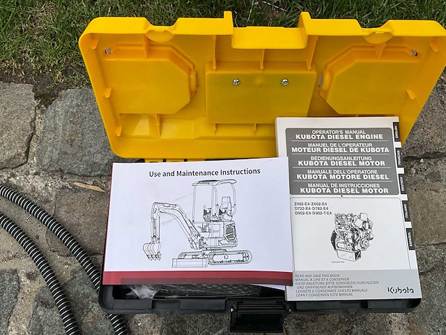 2025 eachan kubota motor minigraafmachine - afbeelding 35 van  42