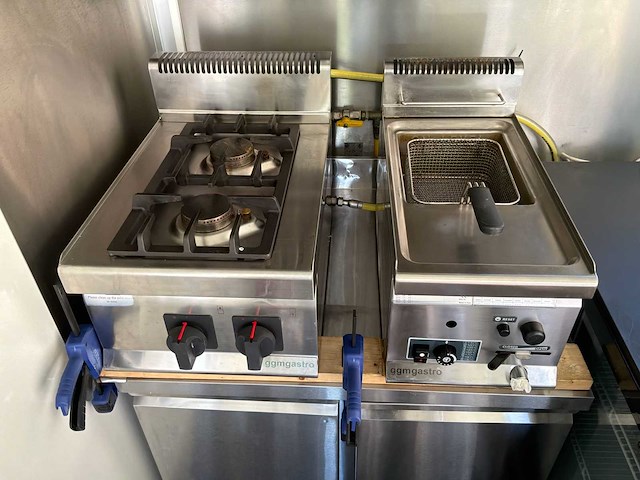 2025 food truck trailer twins trailers volledig uitgerust en klaar voor gebruik - t750 - afbeelding 29 van  74