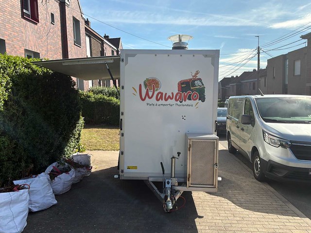 2025 food truck trailer twins trailers volledig uitgerust en klaar voor gebruik - t750 - afbeelding 45 van  74