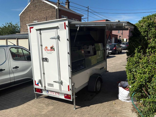 2025 food truck trailer twins trailers volledig uitgerust en klaar voor gebruik - t750 - afbeelding 1 van  8