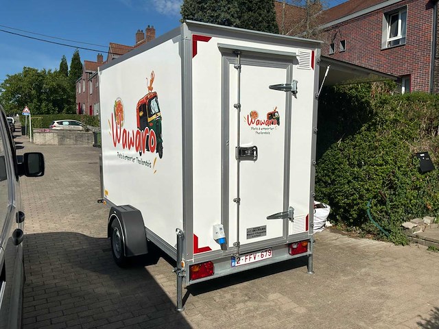2025 food truck trailer twins trailers volledig uitgerust en klaar voor gebruik - t750 - afbeelding 3 van  8