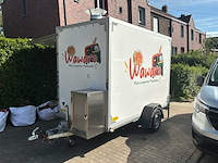 2025 food truck trailer twins trailers volledig uitgerust en klaar voor gebruik - t750 - afbeelding 6 van  8