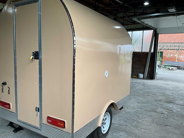 2025 foodtrailer 220x160 met vincotte-certificaat - mtm 750kg - afbeelding 3 van  56