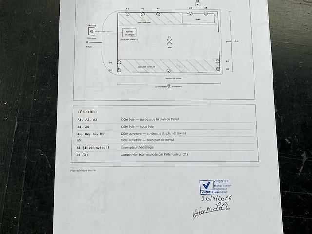 2025 foodtrailer 220x160 met vincotte-certificaat - mtm 750kg - afbeelding 42 van  52