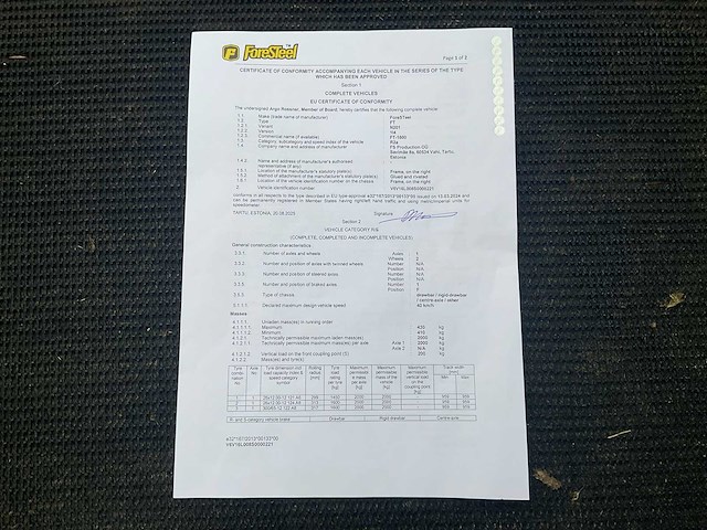 2025 foresteel ft-1600 trailer bladstofzuiger - afbeelding 10 van  18