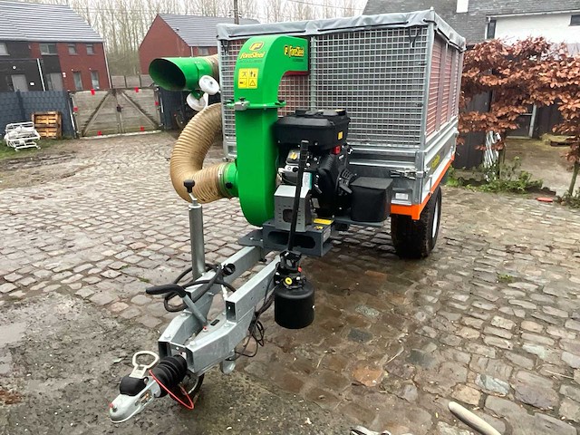 2025 foresteel ft-1600 trailer bladstofzuiger - afbeelding 1 van  18