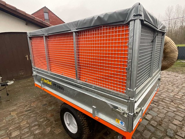 2025 foresteel ft-1600 trailer bladstofzuiger - afbeelding 12 van  18