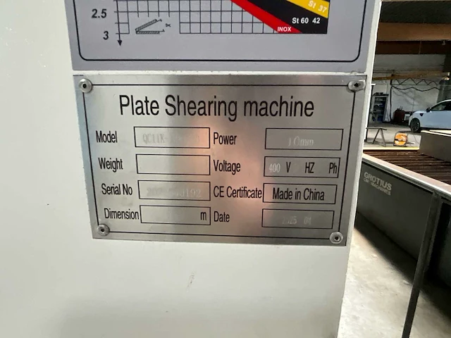 2025 grottus qc11k-serie - overige plaatbewerkingsmachines - afbeelding 5 van  9