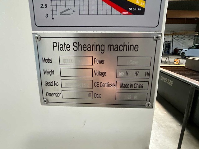 2025 grottus qc11k-serie - overige plaatbewerkingsmachines - afbeelding 5 van  9