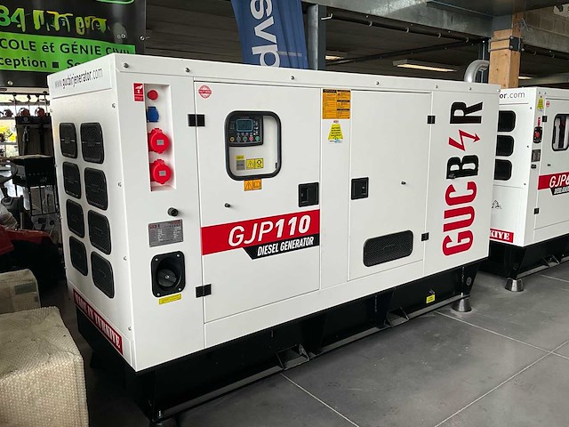 2025 gucbir gjp 110 gloednieuwe generatorset - afbeelding 1 van  13
