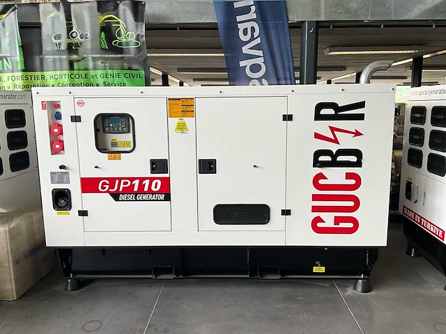 2025 gucbir gjp 110 gloednieuwe generatorset - afbeelding 6 van  13