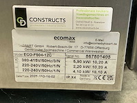 2025 hobart ecomax glazenvaatwasmachine - afbeelding 5 van  5