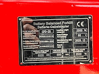 2025 huateng cpd-25 elektrische vorkheftruck - afbeelding 11 van  30