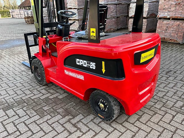 2025 huateng cpd-25 elektrische vorkheftruck - afbeelding 5 van  6