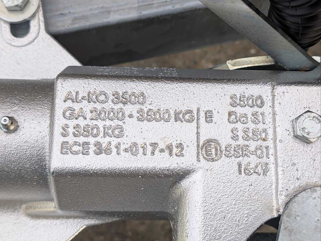 2025 hulco benax-2 go-getter hdkkv aanhangwagen - afbeelding 10 van  22