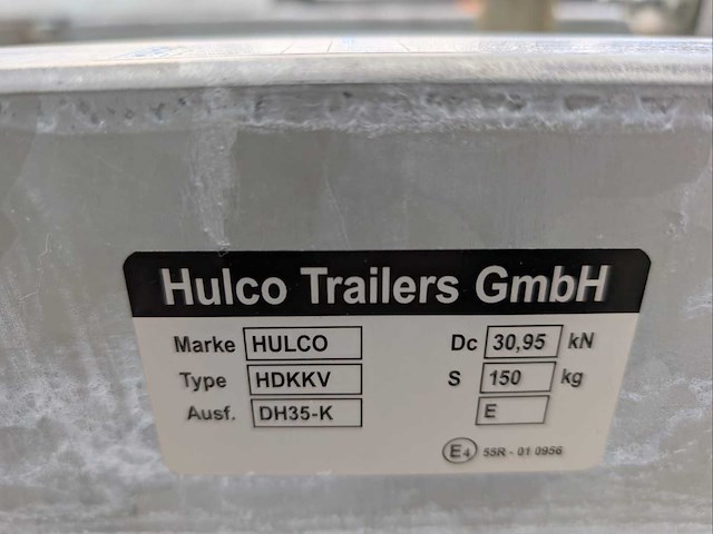 2025 hulco benax-2 go-getter hdkkv aanhangwagen - afbeelding 11 van  22
