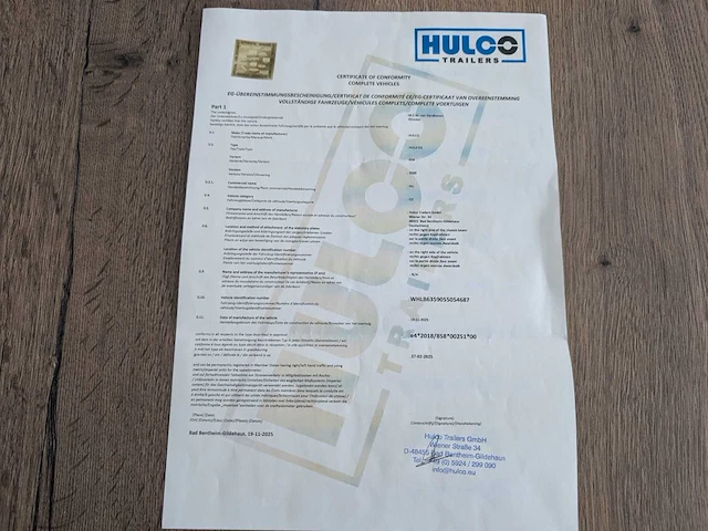2025 hulco go-getter benax 2 aanhangwagen - afbeelding 4 van  13