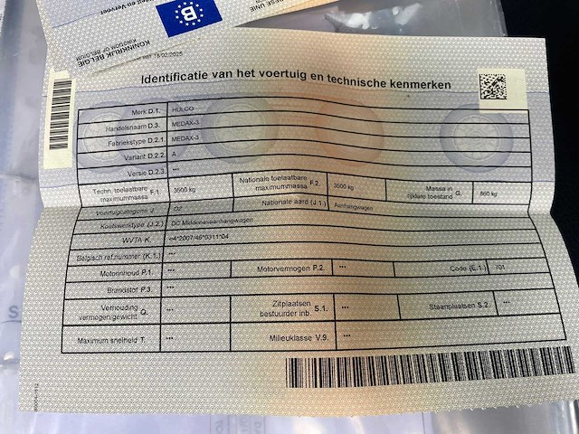 2025 hulco medax-3 aanhangwagen - afbeelding 9 van  20