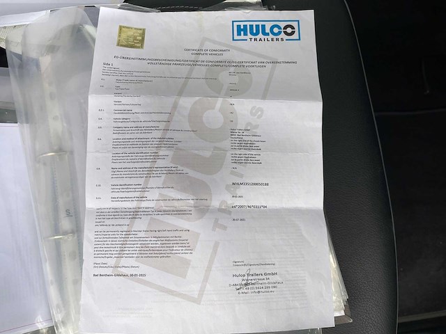 2025 hulco medax-3 aanhangwagen - afbeelding 13 van  20
