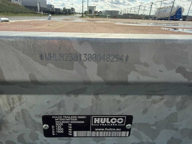 2025 hulco platteau aanhangwagen *mtm 3000kg* - afbeelding 14 van  14