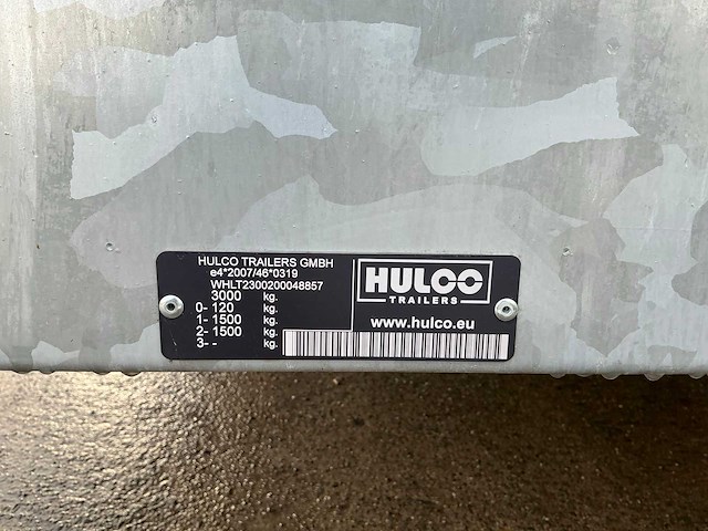 2025 hulco terrax-2 machine transporter - afbeelding 6 van  8
