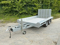 2025 hulco terrax-2 machinetransporter aanhangwagen *ongebruikt/garantie* - afbeelding 1 van  13