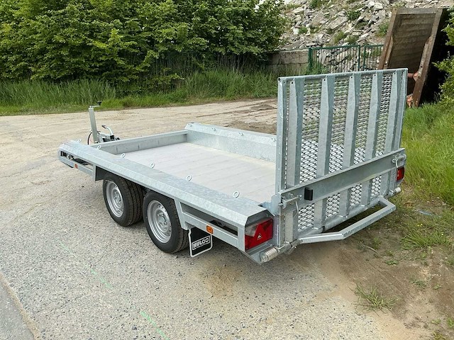 2025 hulco terrax-2 machinetransporter aanhangwagen *ongebruikt/garantie* - afbeelding 8 van  13
