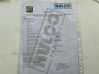 2025 hulco terrax-2 machinetransporter aanhangwagen - afbeelding 3 van  11