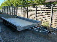 2025 hulco terrax-2 machinetransporter aanhangwagen - afbeelding 1 van  3